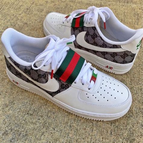 custom gucci air force 1|drippy air force 1 shoes.